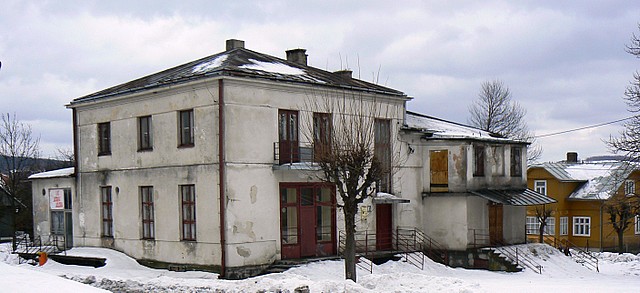 Budynek 'GS' w miejscowości Jaśliska