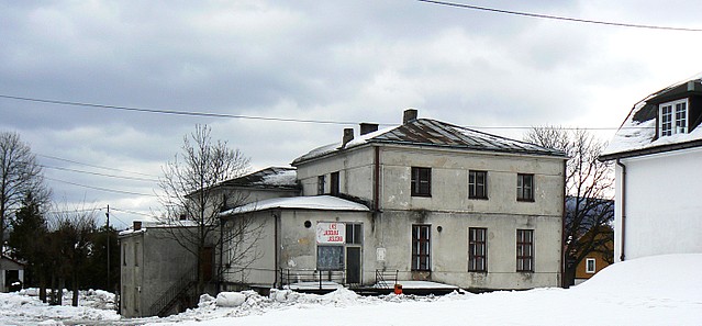Budynek 'GS' w miejscowości Jaśliska