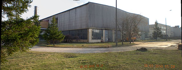 Hala produkcyjna w Stalowej Woli, łączna pow. 3900 m2