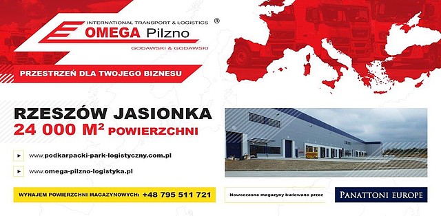 Omega Pilzno Magazyn w Jasionce 