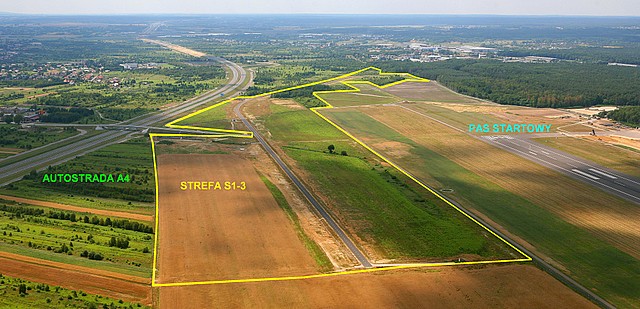 Działki w Strefie S1-3  PPNT AEROPOLIS