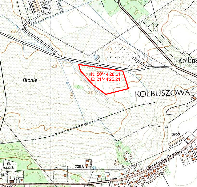 Kolbuszowa, nr działki 48/52