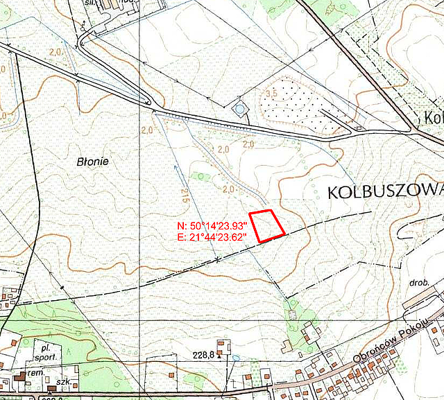 Kolbuszowa, nr działki 48/104