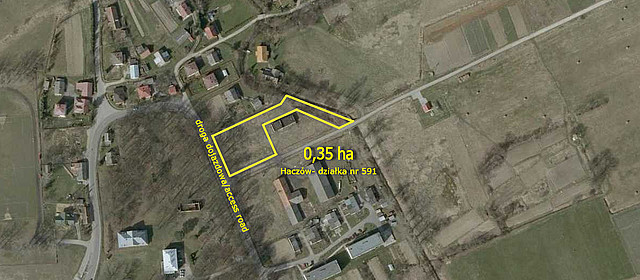 Haczów działka nr 591