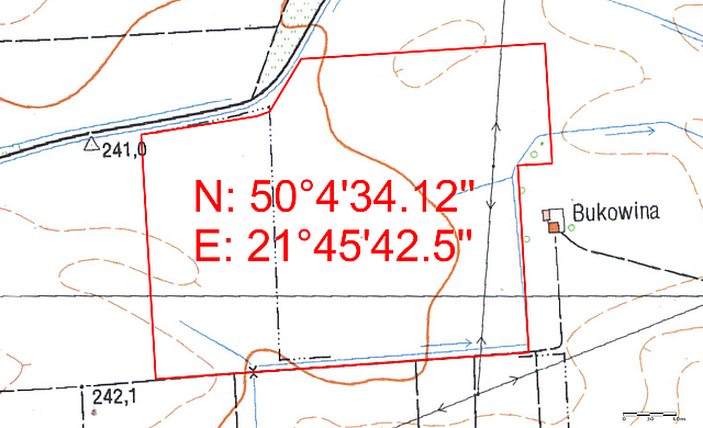 Olchowa- działki nr 1717/1 i 1716/1