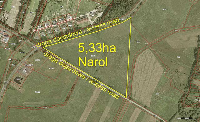 Narol - nr działki 1611/1