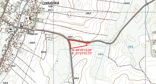 Czeluśnica - działka nr 622