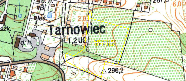 Tarnowiec działka nr 402/3