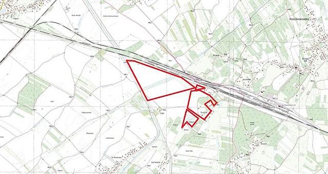 Teren inwestycyjny - Zachwiejów - 1,03 ha