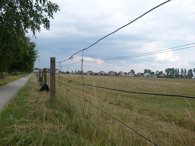 Centrum Wsi Białobrzegi w powiecie Łańcuckim